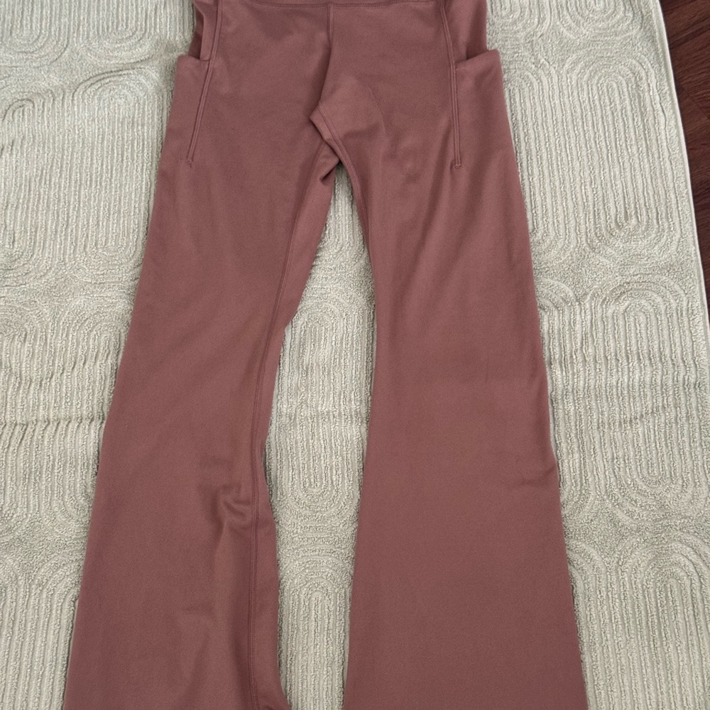 Kids Brown Flared Bottoms
